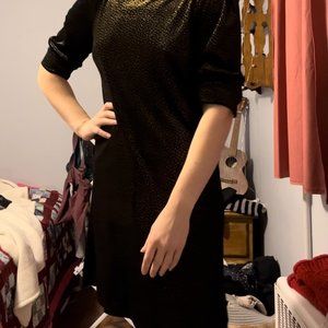 Reitman's velvet holiday slip dress